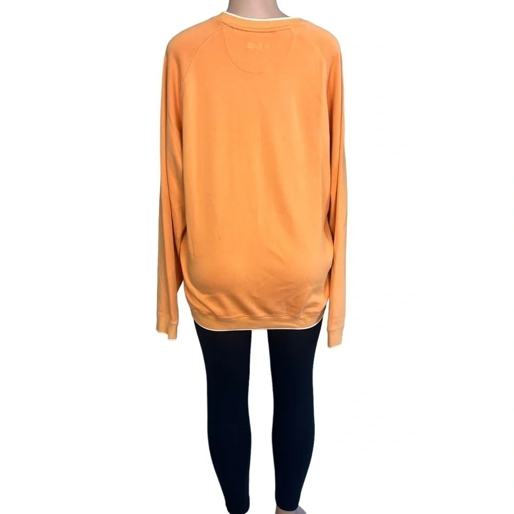Bobby Jones Orange Pima Cotton Sweater